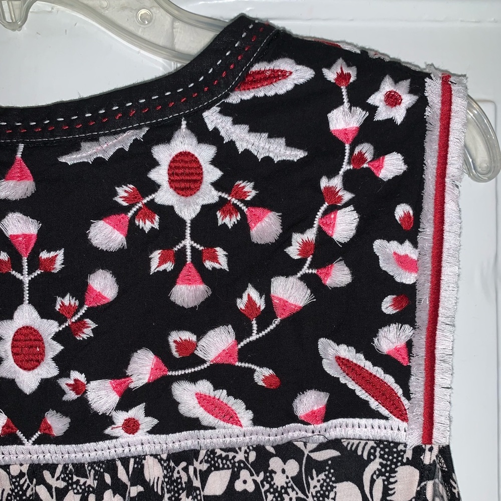 Anthropologie One September Austin Embroidered Top - Picture 11 of 16